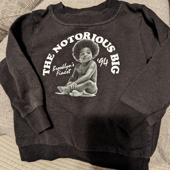 Other - The Notorious B.I.G. baby sweatshirt
